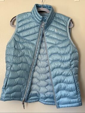 Ariat Light Blue Quilted Packable Puffer Vest